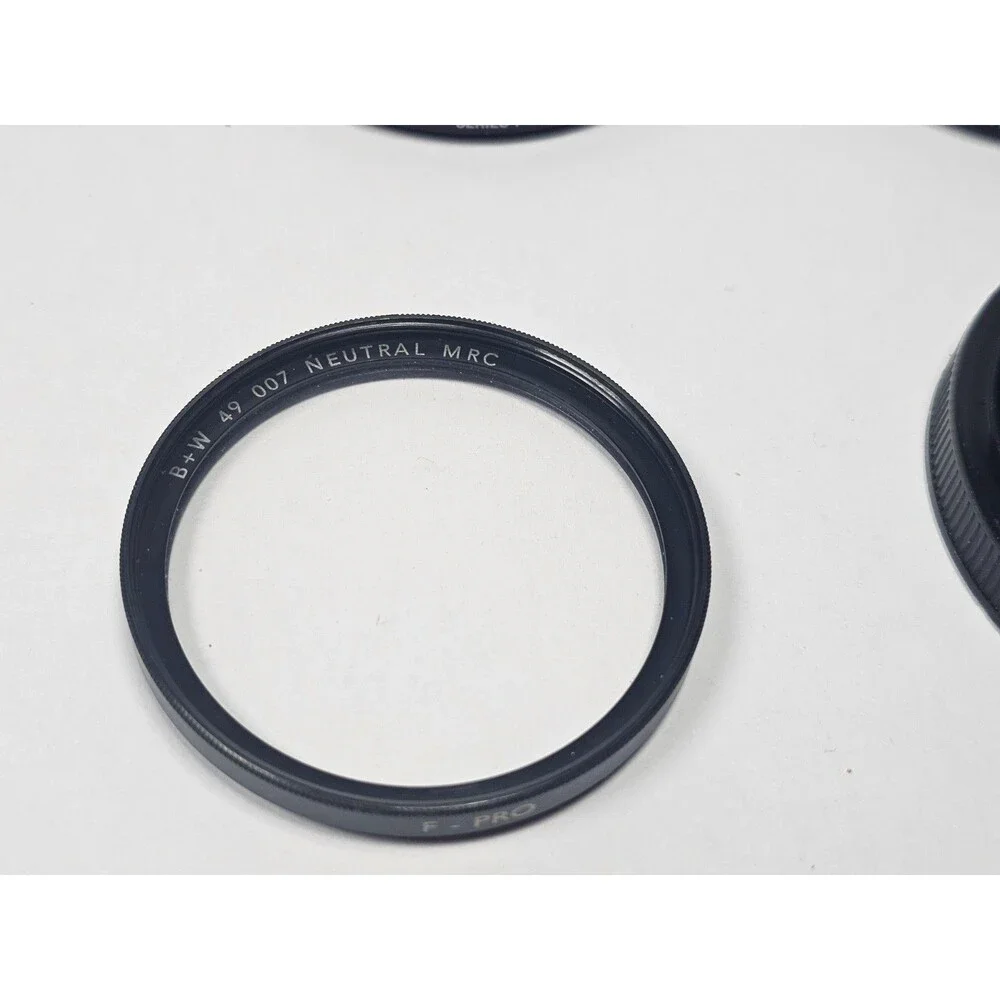 Vivitar Series 1 Lens FLD CPL 58mm B+W 49 007 Neutral MRC Filters with Case